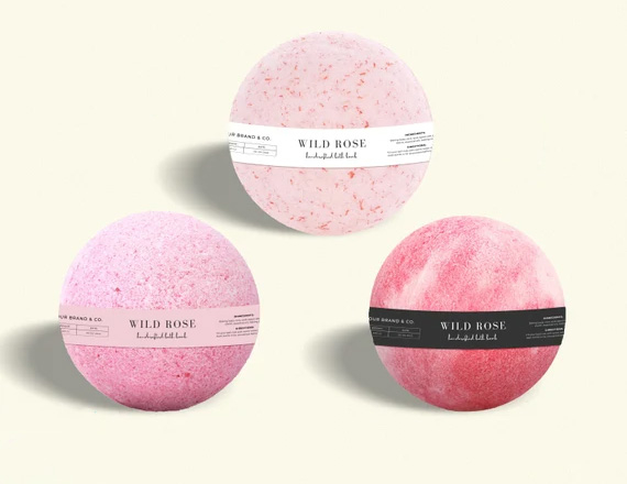 Custom Bath Bomb Labels Wholesale