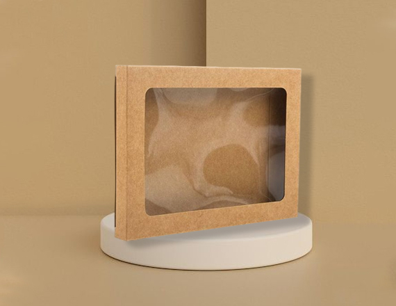 bulk kraft paper boxes with window