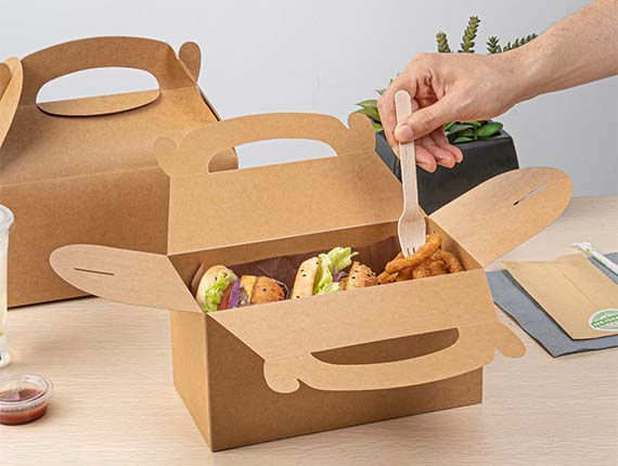 bulk Kraft Paper Gable Box