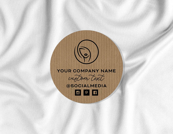 business label stickers