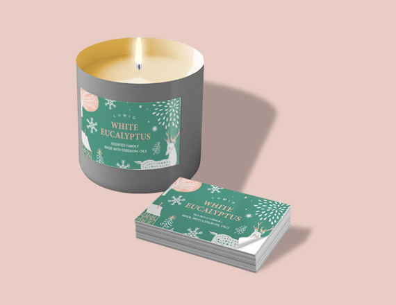 candle custom labels