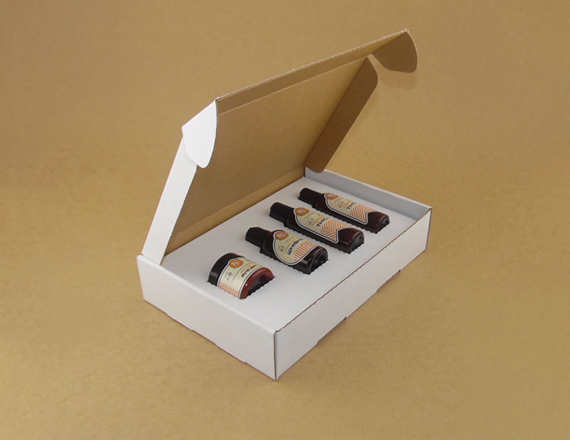 cardboard boxes with inserts