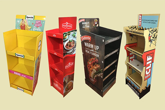 cardboard displays bulk