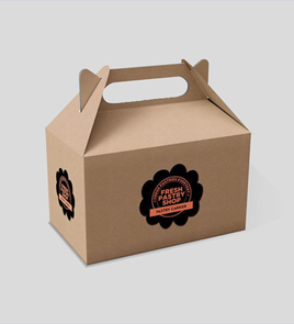 Cardboard Gable Box