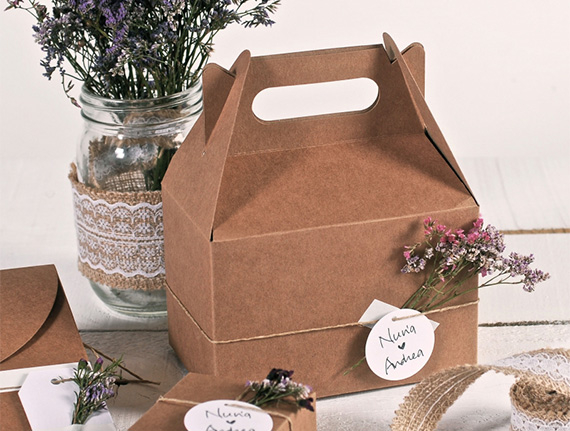 cardboard gable gift boxes