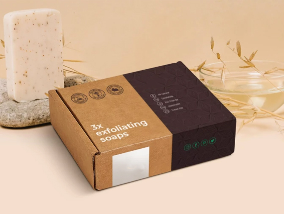 cardboard soap boxes with logo