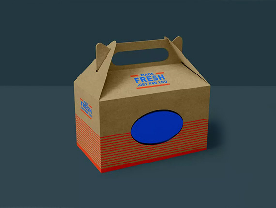 custom kraft gable packaging