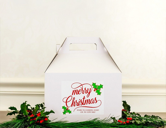 christmas gable box