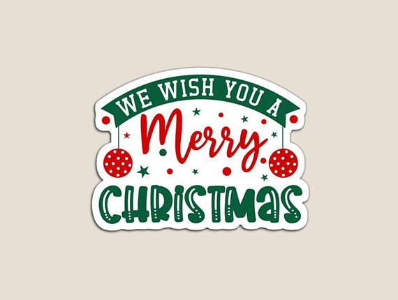 christmas gift label stickers