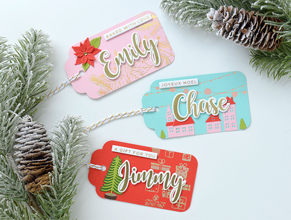 christmas hang tags