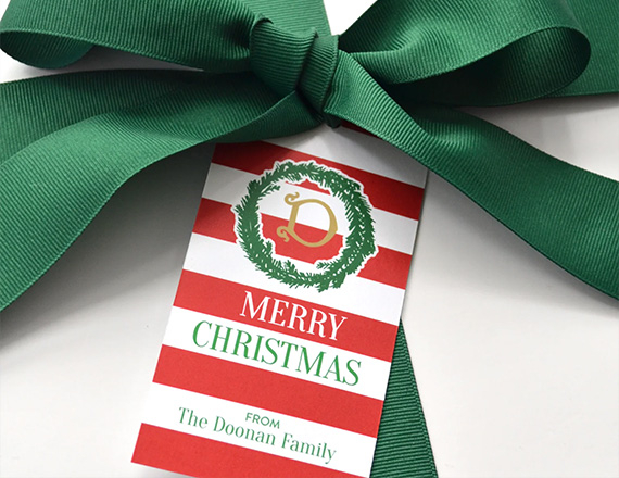 christmas name tags