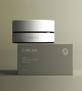 custom cream boxes
