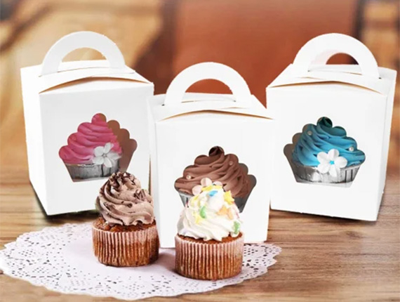 cup cake kraft boxes