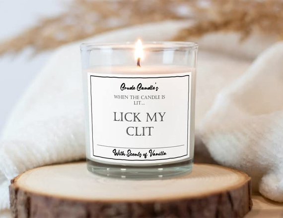 custom candle labels