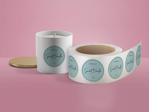 custom circle labels