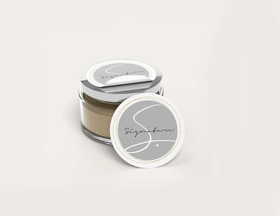 custom circle roll labels