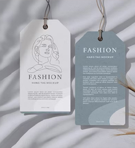 clothing hang tags