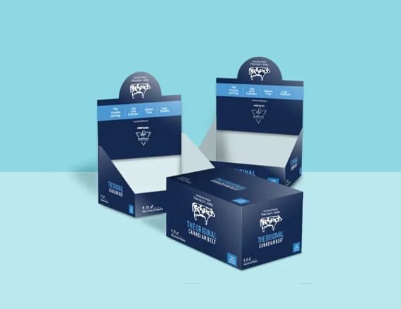 custom counter display box