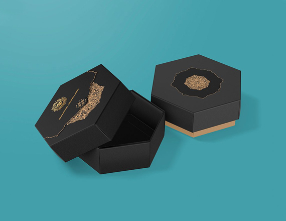window hexagon boxes