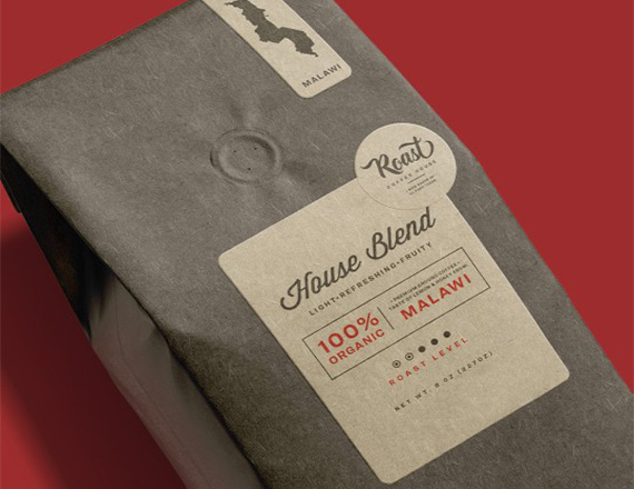 custom packaging paper stickers