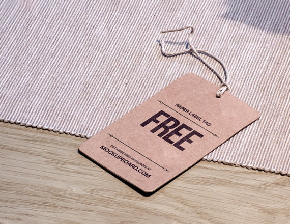 custom paper name tags
