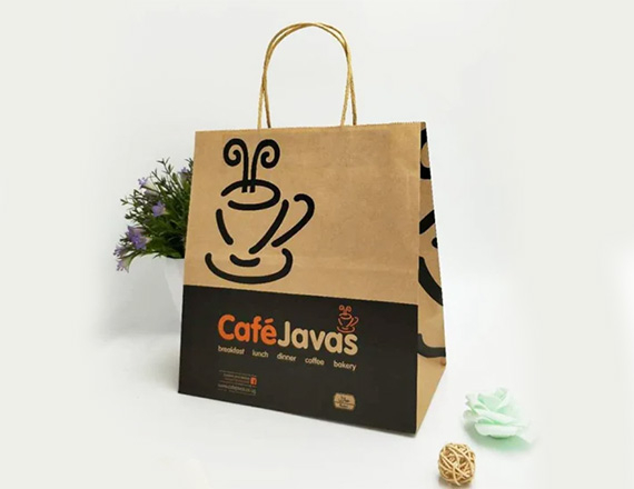Custom Printed Brown Paper Bags