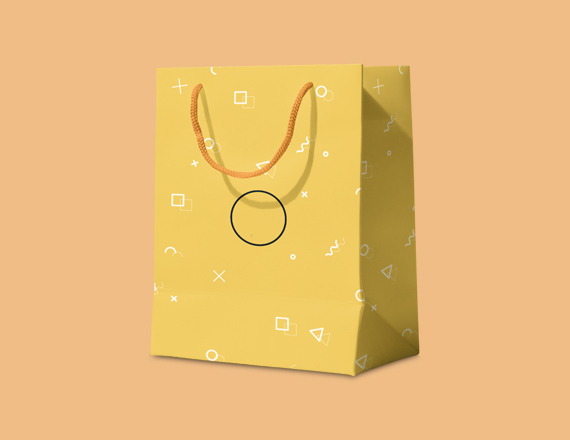 custom printed carry out bags