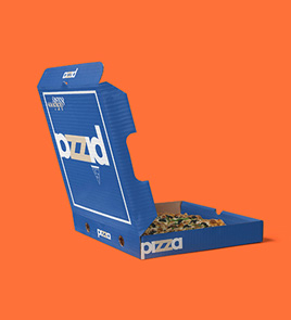 custom printed pizza boxes