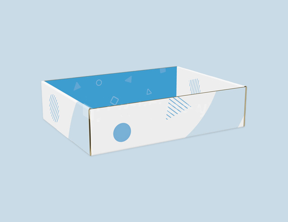 custom roll end tray boxes