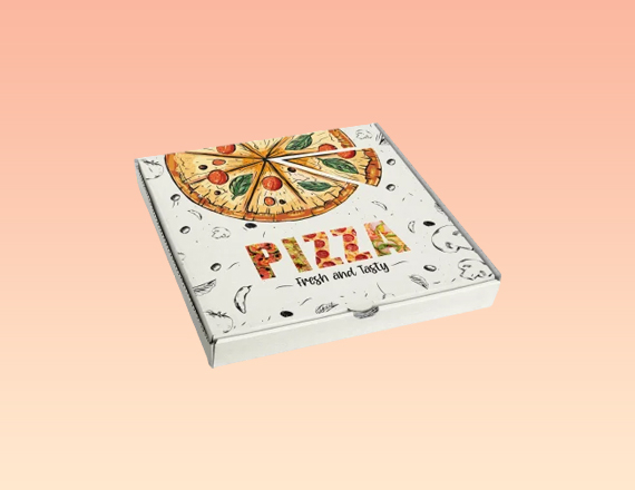 White Pizza Boxes