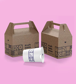 kraft gable boxes