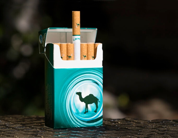 disposable cigarette boxes