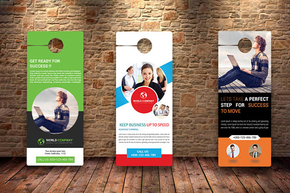 door hangers ideas