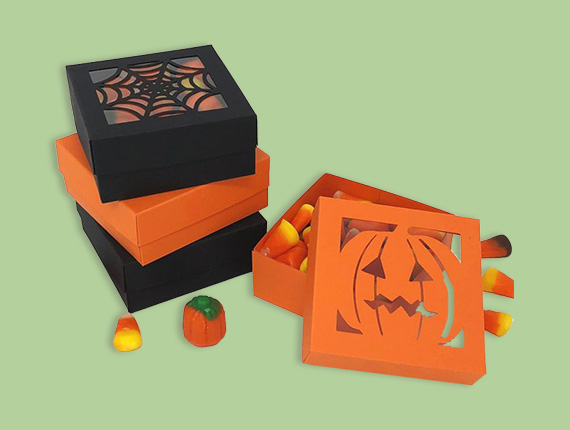 halloween window packaging boxes