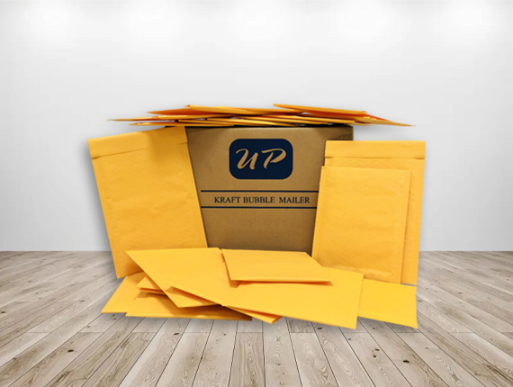 kraft bubble mailers boxes