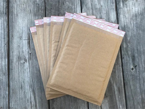 kraft bubble mailers packaging