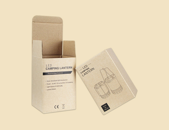 custom kraft corrugated box