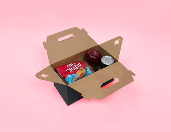 custom kraft gable packaging