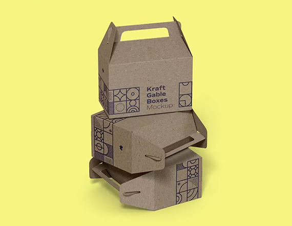 kraft gable boxes wholesale