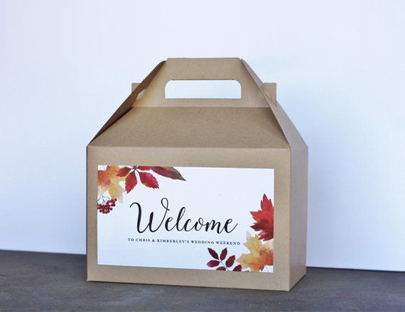 kraft paper gable box
