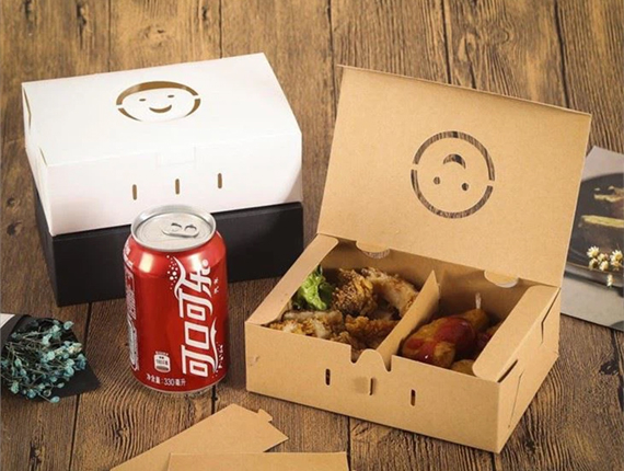 kraft paper takeaway packaging boxes