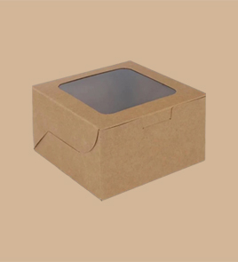 kraft paper window boxes