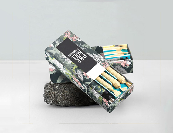 luxury pre rolled packaging box