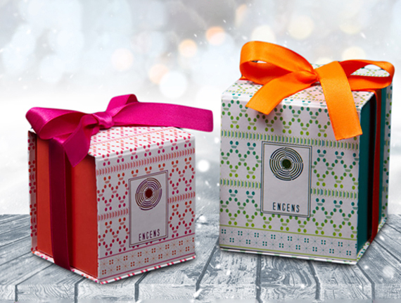 luxury ribbon packaging boxes