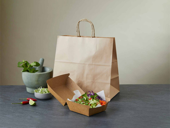 kraft paper food bags