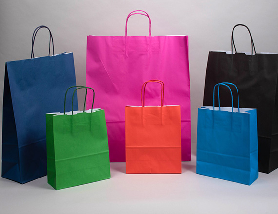 paper bags with handles