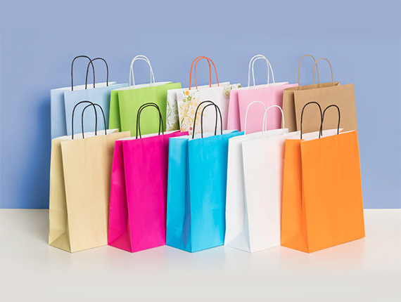 paper gift bags with handles