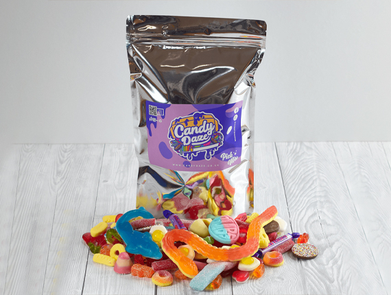printed candy bags