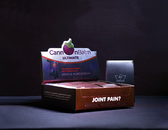 printed counter display box