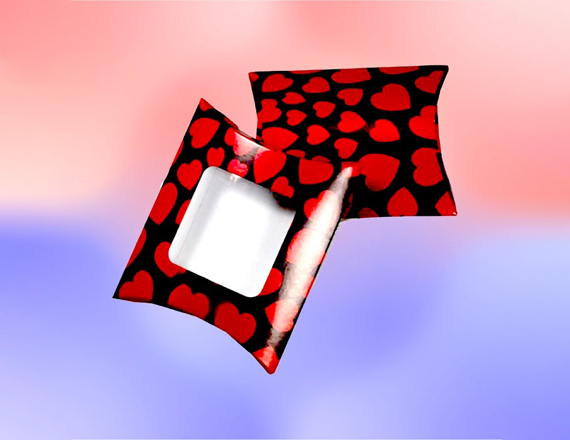 printed pillow boxes with window